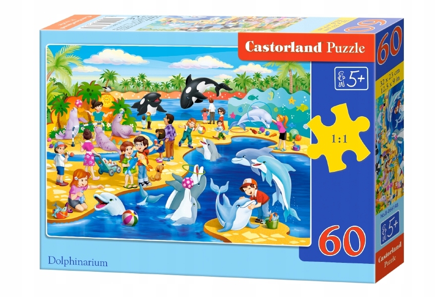 

Puzzle Dolphinarium Delfinarium Castorland 60 el.