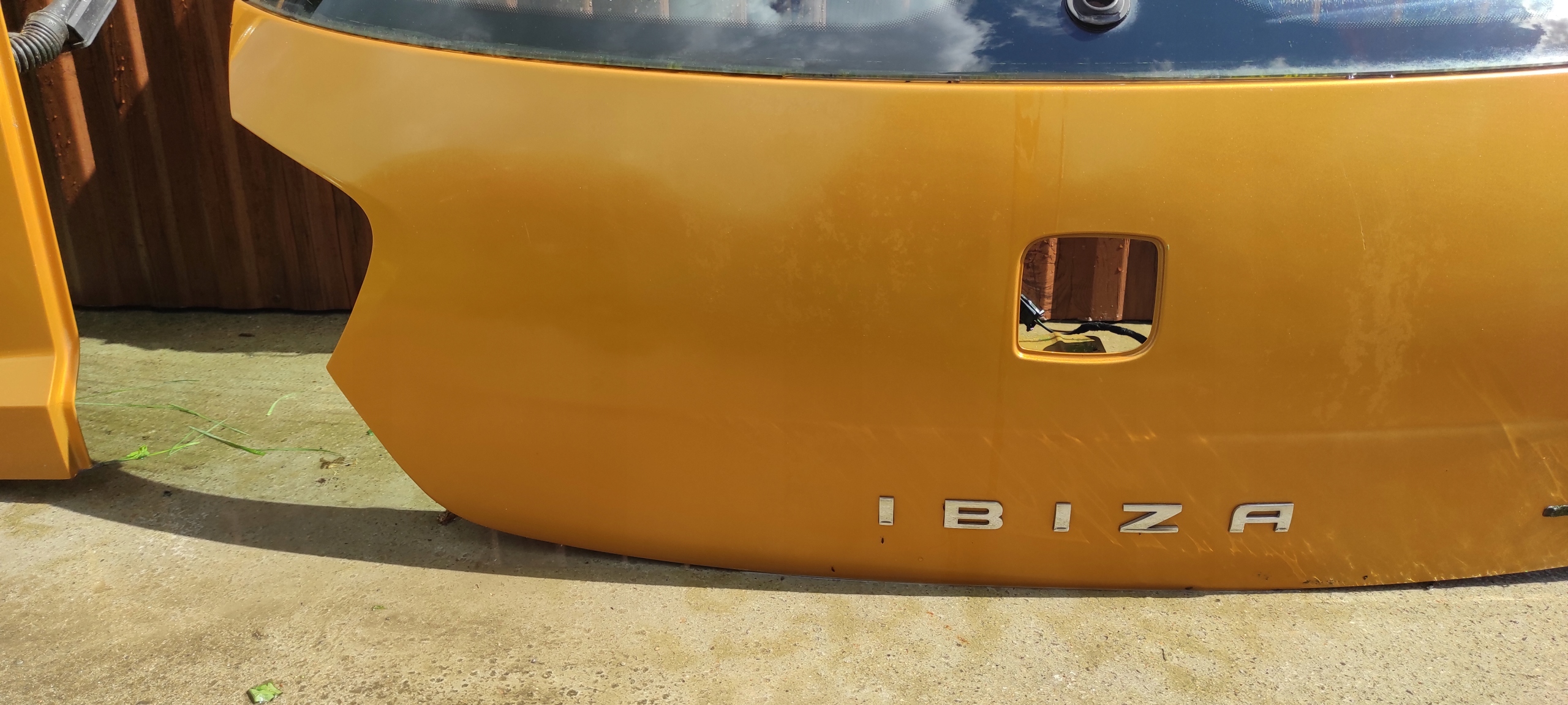 rear trunk door boot seat ibiza IV LS1W