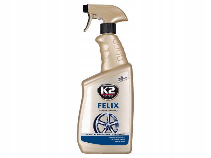 K2 FELIX PREPARAT PŁYN DO MYCIA FELG SAMOCHODÓW TIR BUS 700ml