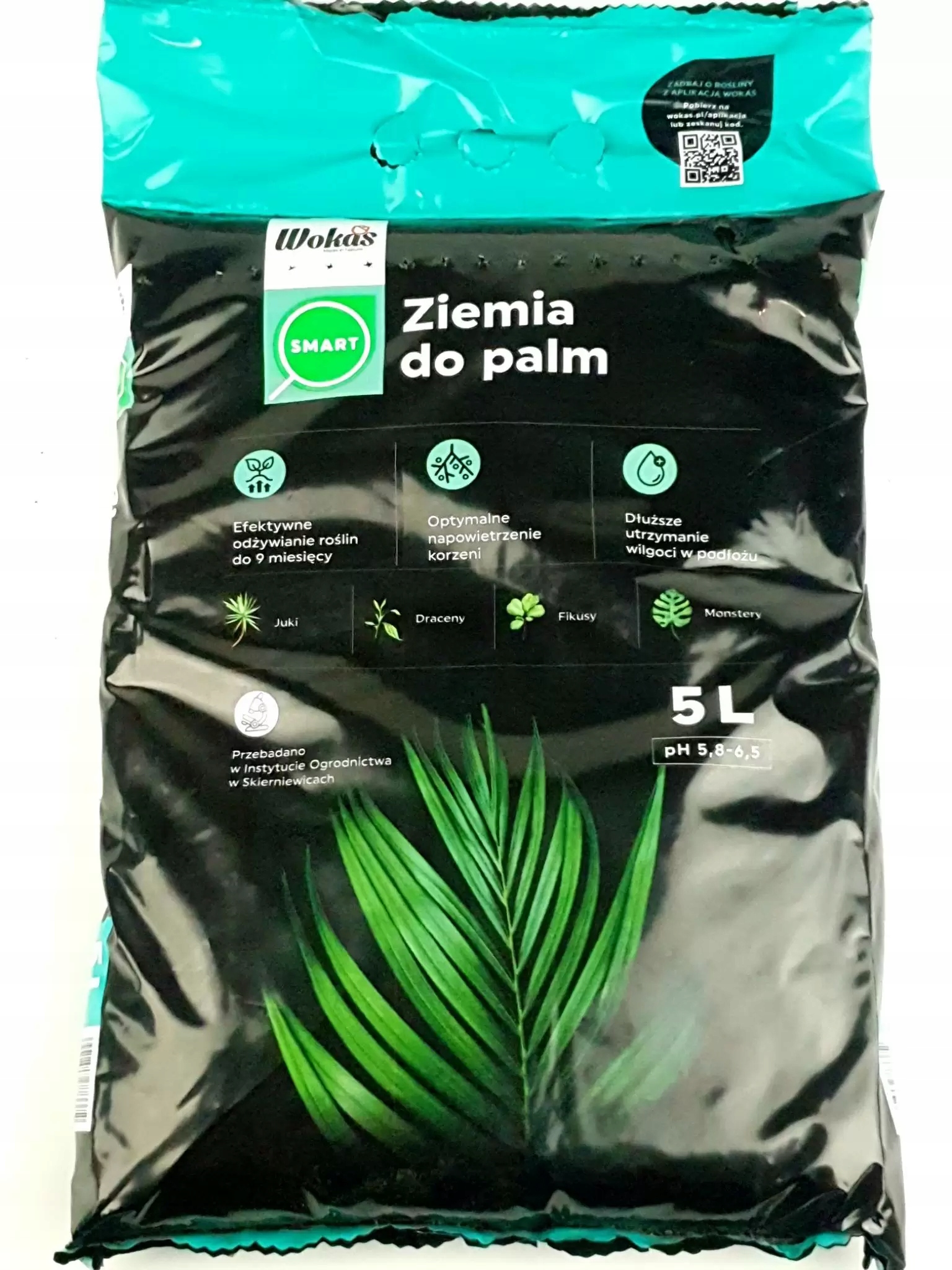 

Ziemia do Palm Zielonych Draceny Monstery Juki 5L