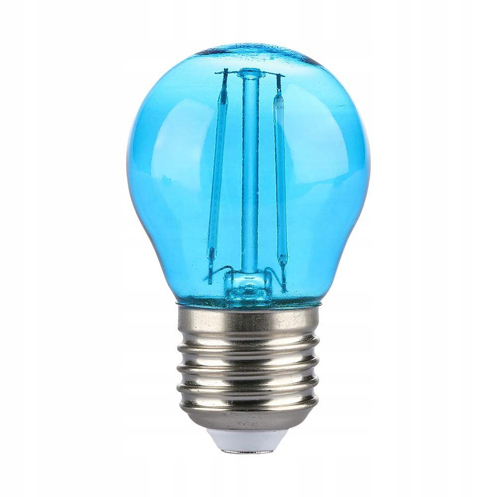 

Żarówka Led Kulka Dekoracyjna G45 E27 2W Niebieska