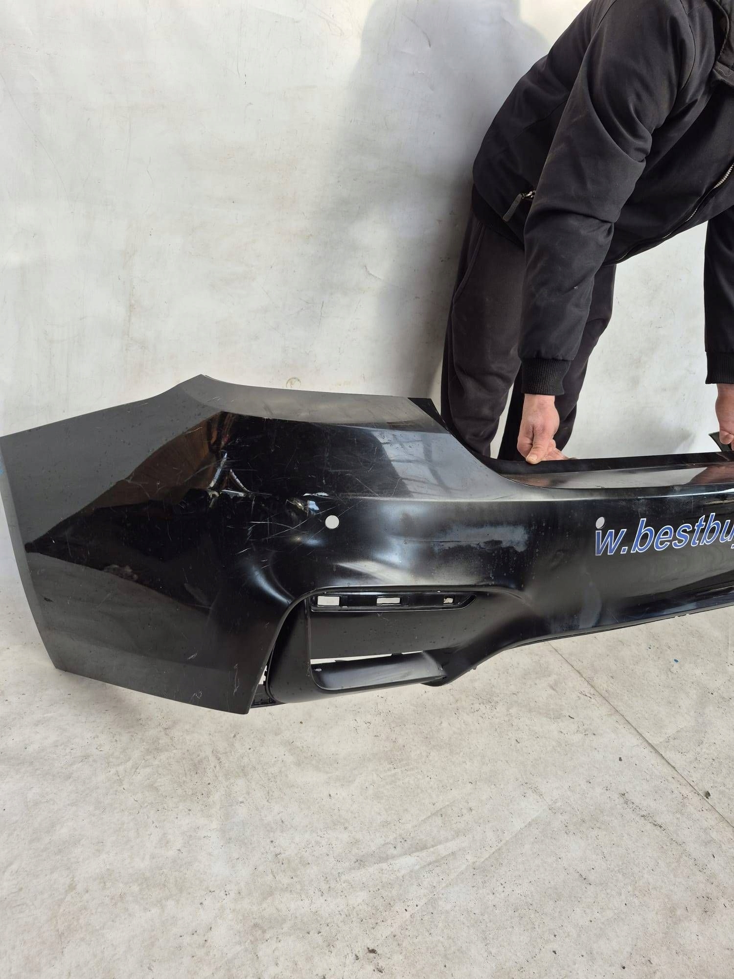 BMW M4 F82 14-> bumper rear part rear PDC