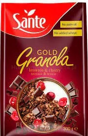 Levně Sante Granola Gold Brownie Višeň 300 g