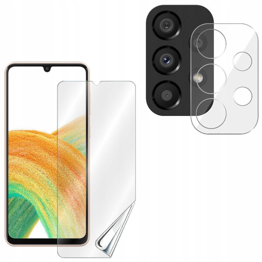 

Folia Hybryda Szkło Na Aparat Do Samsung A33 5G