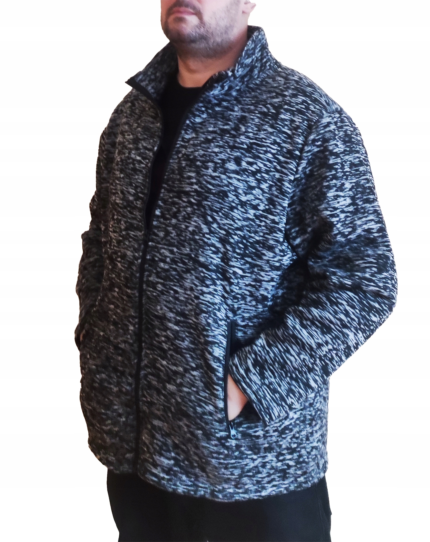 7XL Velká bavlněná bunda Jaro/Léto Mikina 2V1