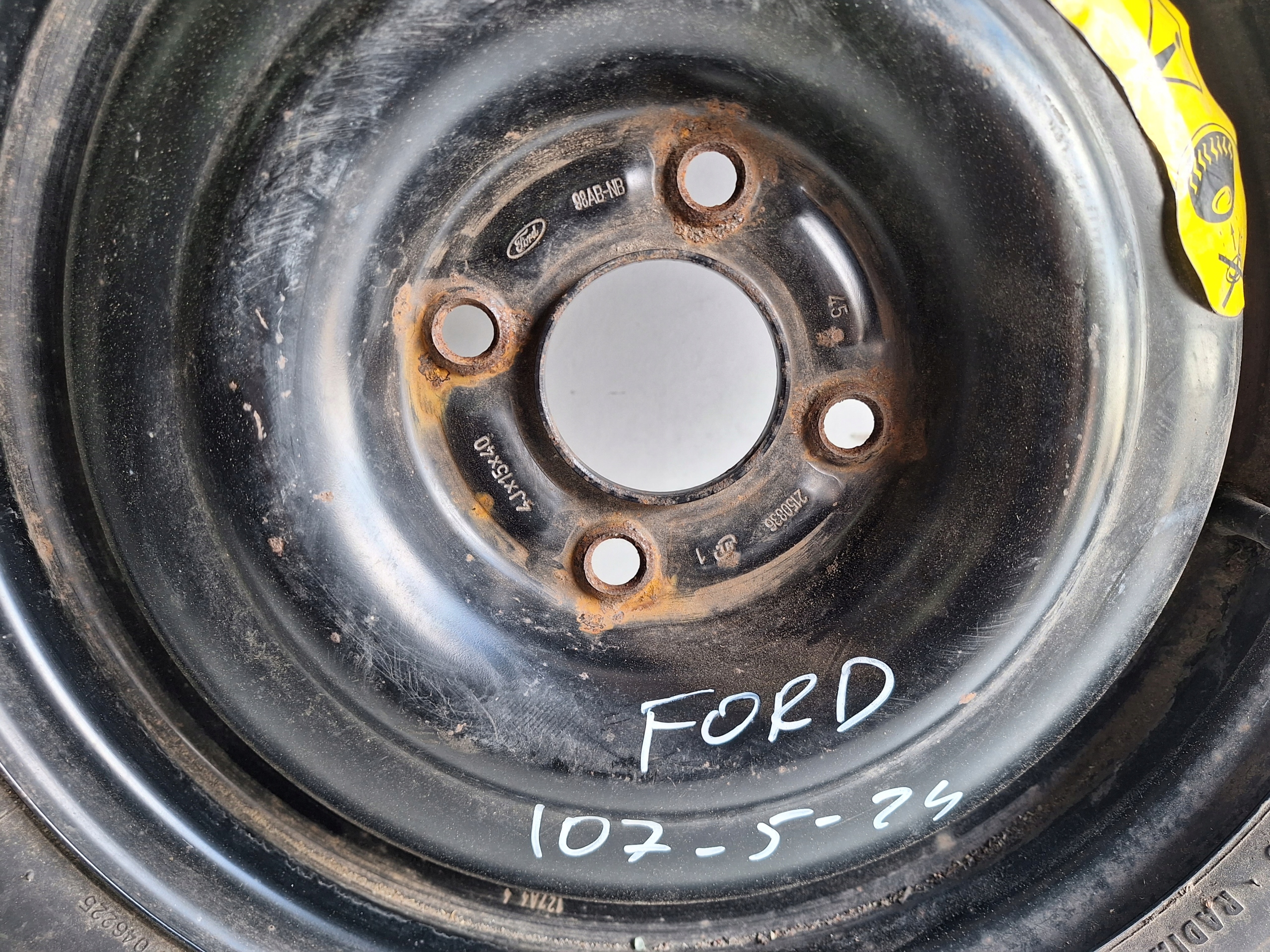 FORD 4X108 wheel spare 125/80 R15
