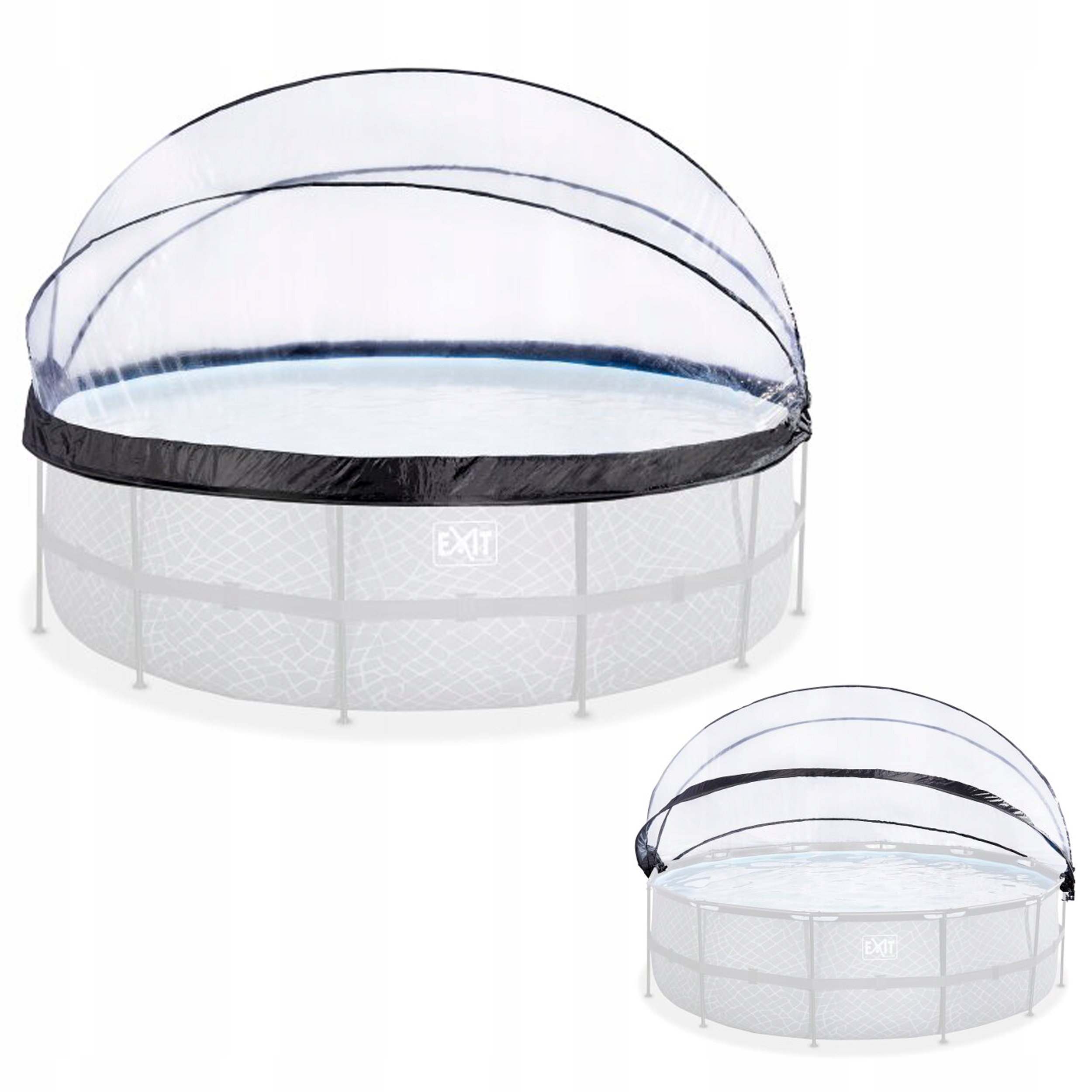 

Składany Dach Kopuła do basenu basen Exit 450cm
