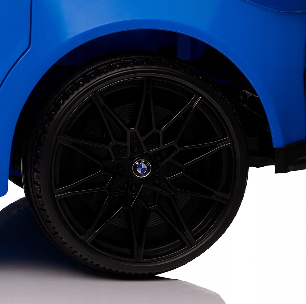 Samochód elektryczny na akumulator BMW M4 niebieski dla dzieci 3 lata +