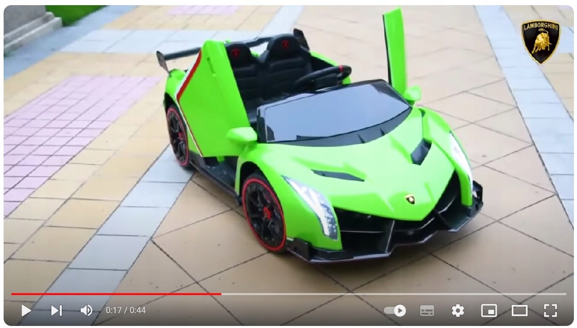 AUTO NA AKUMULATOR LAMBORGHINI VENENO DLA DZIECKA PILOT MP4 EVA SKÓRA 4X4 Liczba drzwi 2