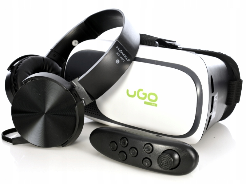 Gogle Vr 3D brýle pro chytrý telefon sluchátka Pilot