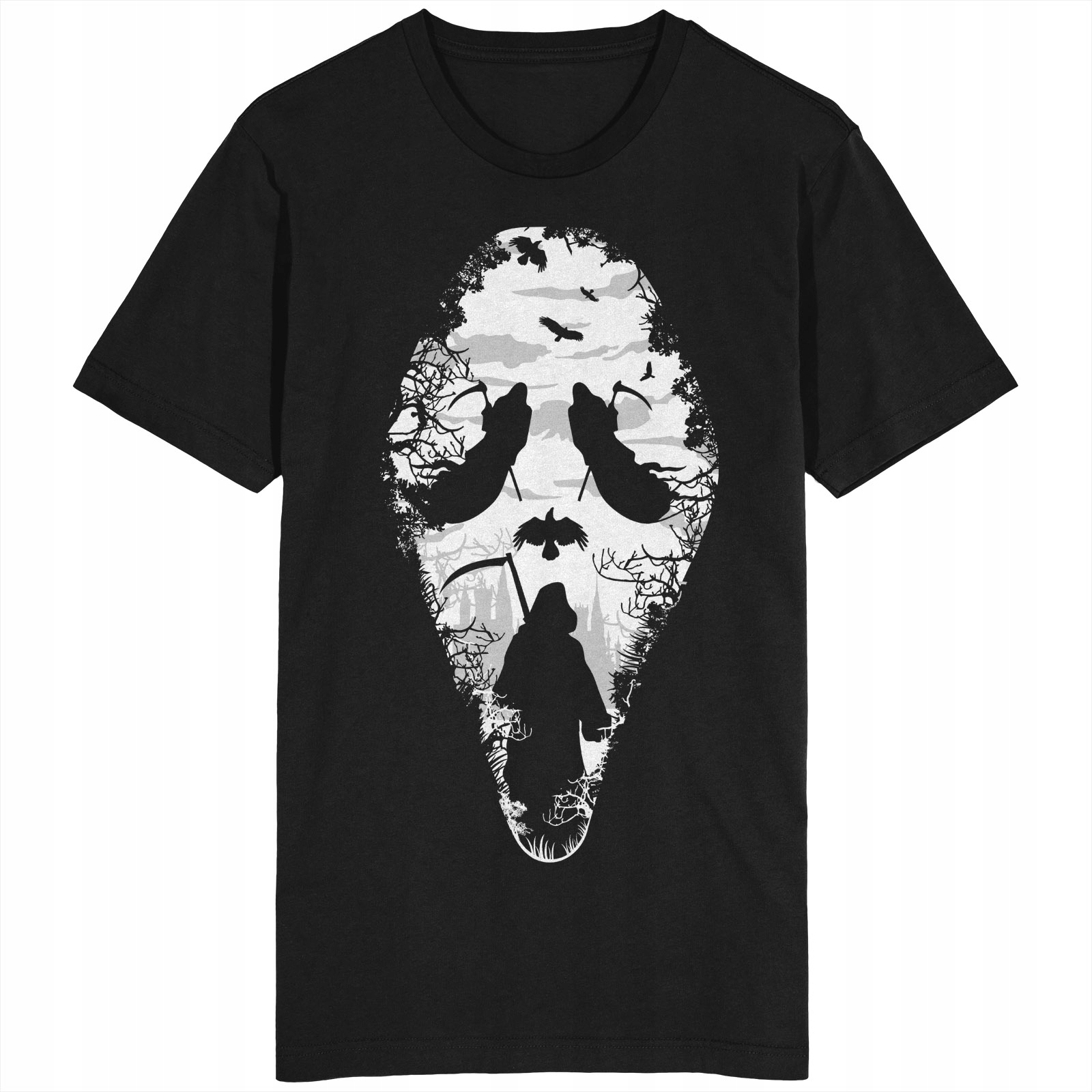 

Scream Koszulka Krzyk Straszny Film Ghostface