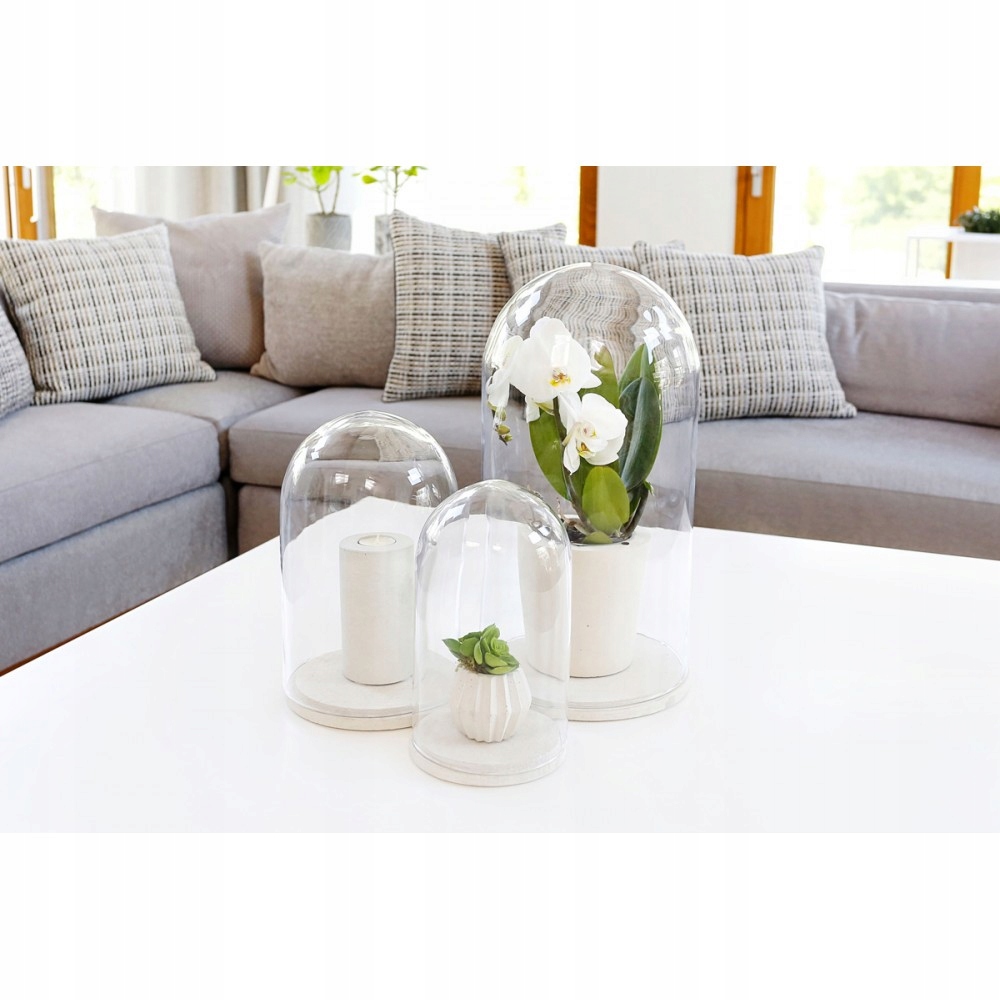 WALENTYNKI - SZKLANY KLOSZ - PREZENT BOX - 31 cm Marka Jadar