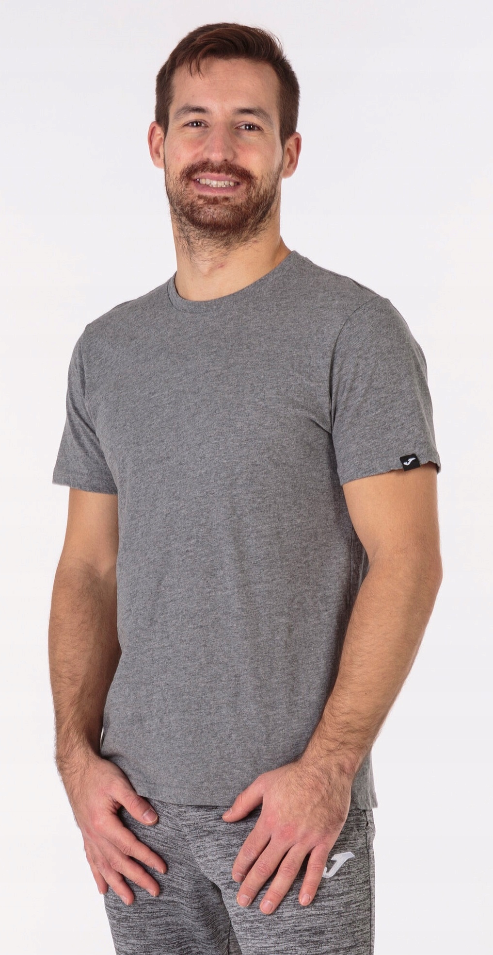 KOSZULKA SPORTOWA MĘSKA BAWEŁNIANA JOMA DO SQUASHA PADLA TENISA T-SHIRT Właściwości oddychające