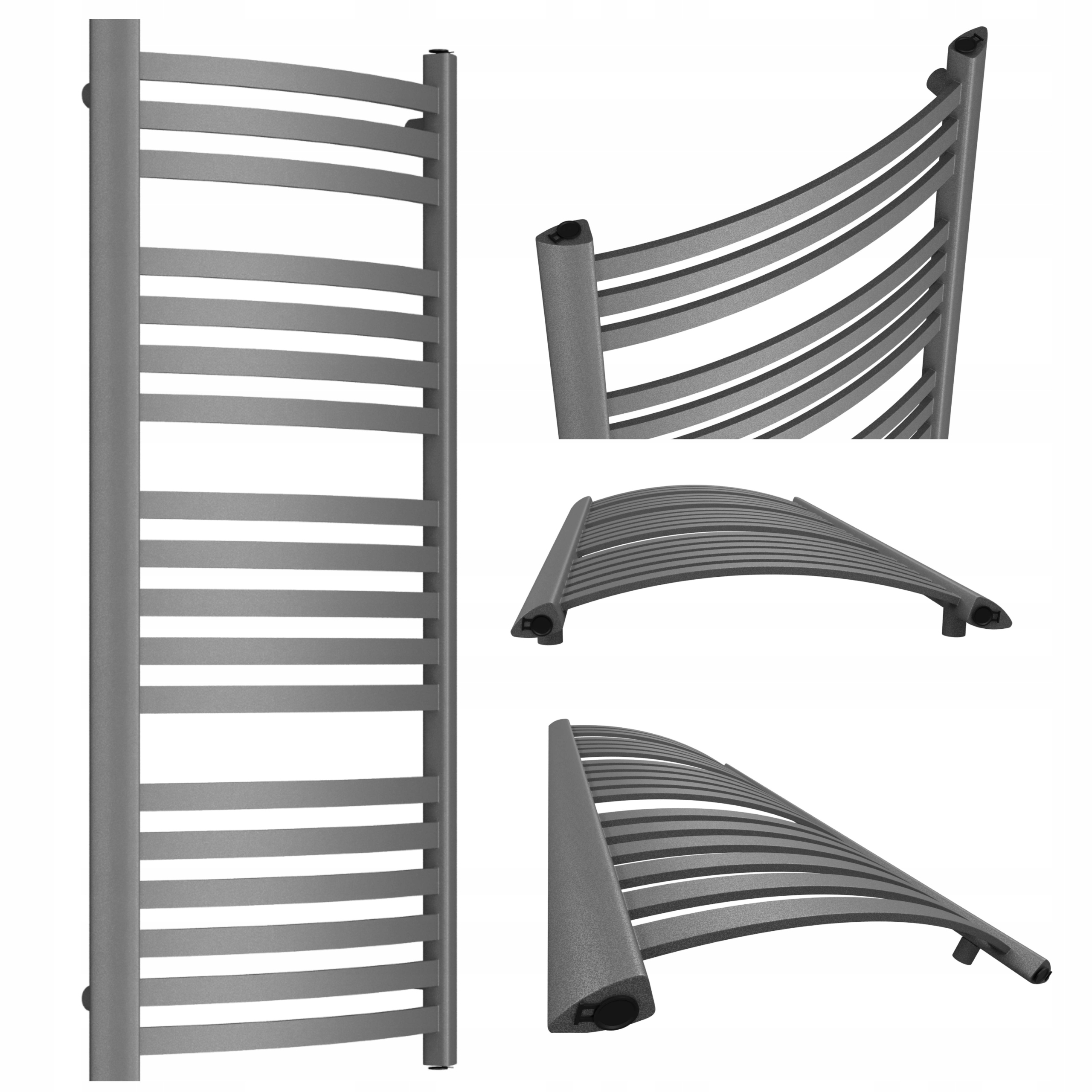 Koupelnový Radiátor Classic 500x670 Antracit! 350W