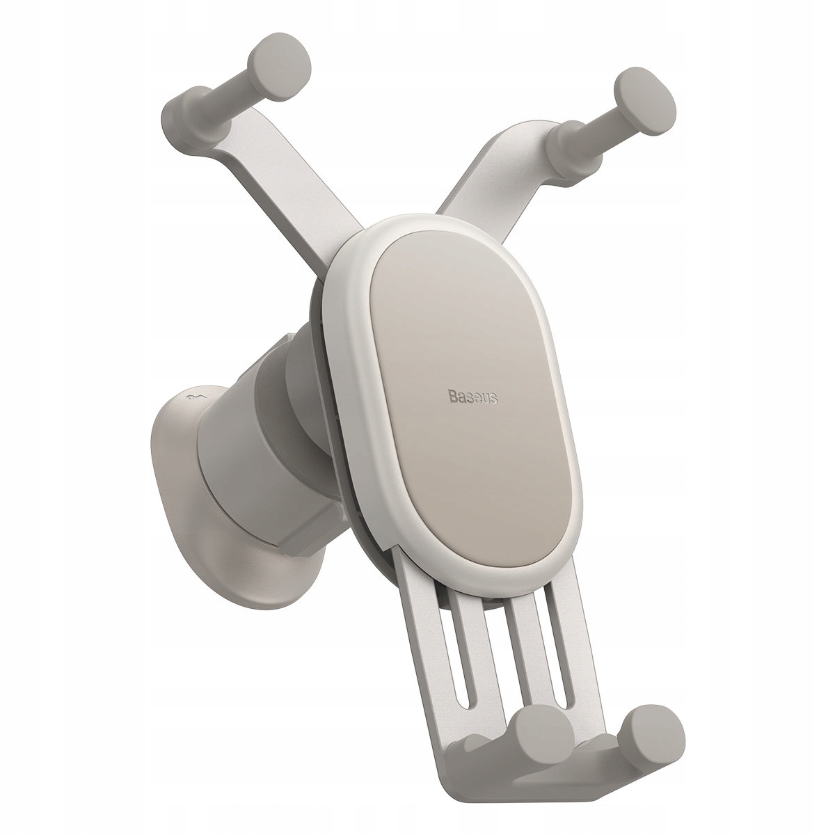 Uchwyt na kratkę nawiewu Baseus beżowy