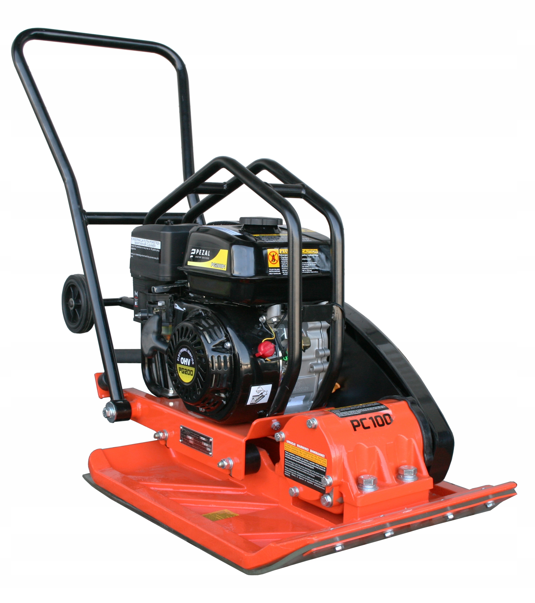 Profesjonalna Zagęszczarka PEZAL PC100 KOŁA GUMA