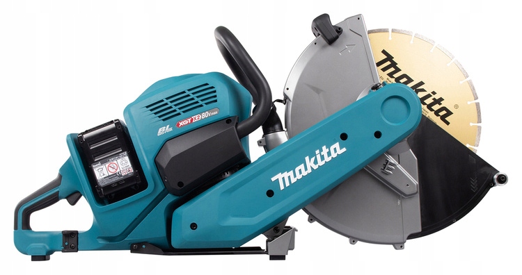 Makita Aku przecinarka tarczowa 355mm CE002GZ01 2x40V XGT bez aku i ład Zasilanie akumulatorowe