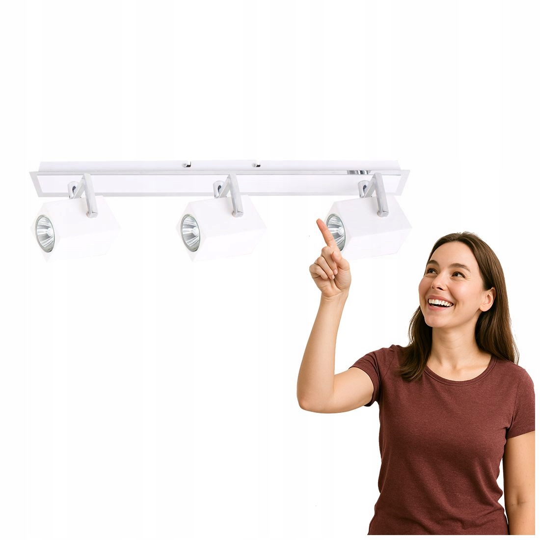 Moderní spotová lampa Mateo 3xGU10 chrom Italux