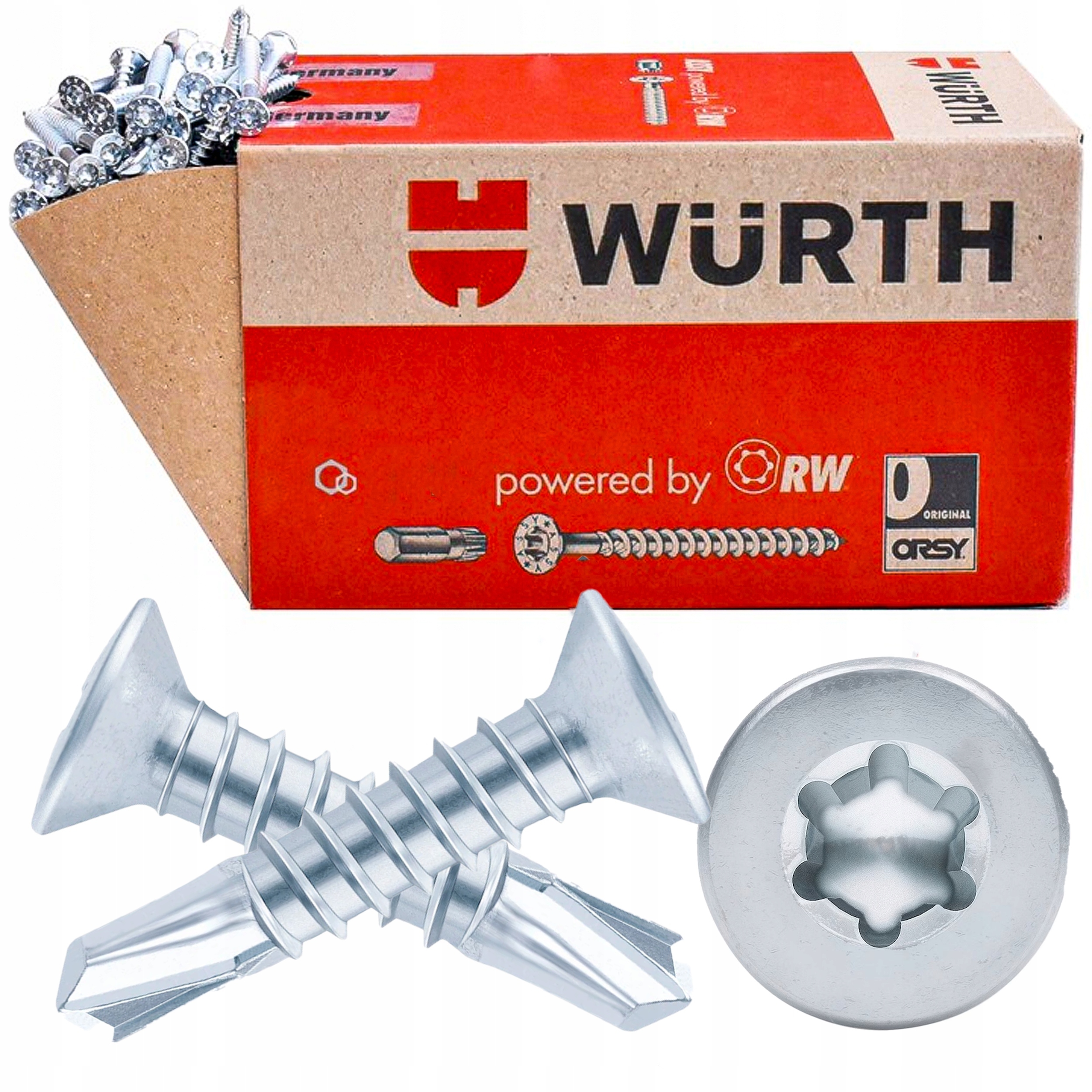 Šroub Na Výrobu Oken Samovrtný 3,9X32 2500ks Wurth