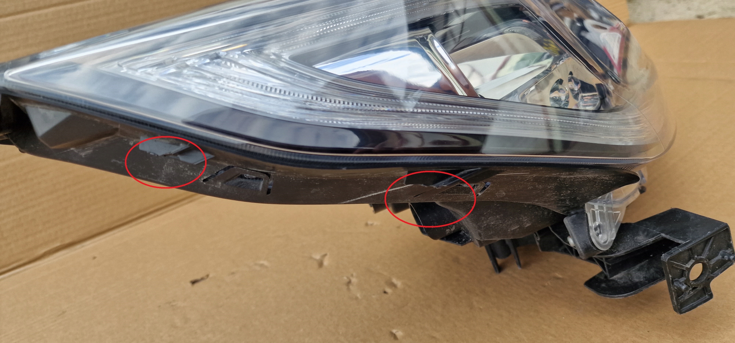 Honda CR-V IV Lift Xenon led light right