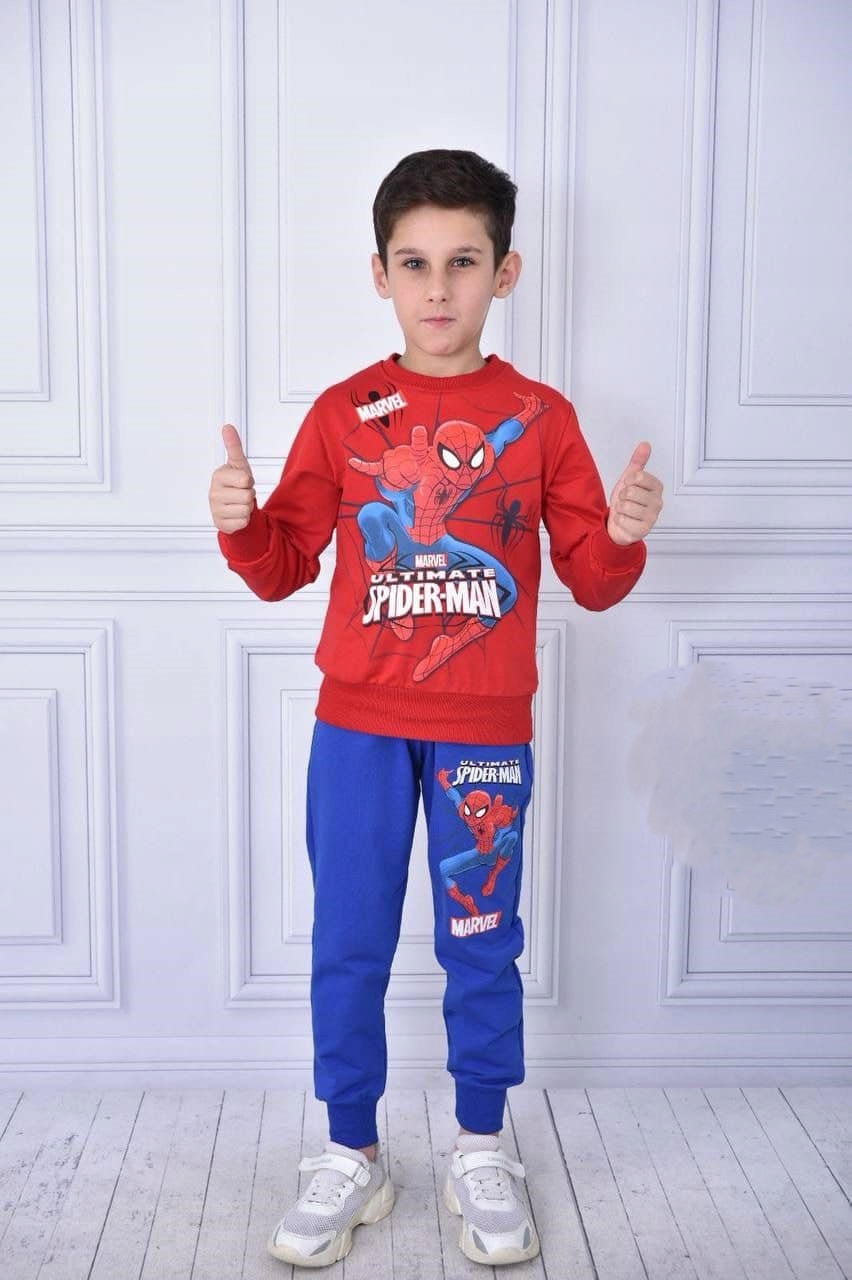 MARVEL dres SPIDERMAN Komplet dresowy DRES 122-128 / 7-8 lat Marka Inna marka