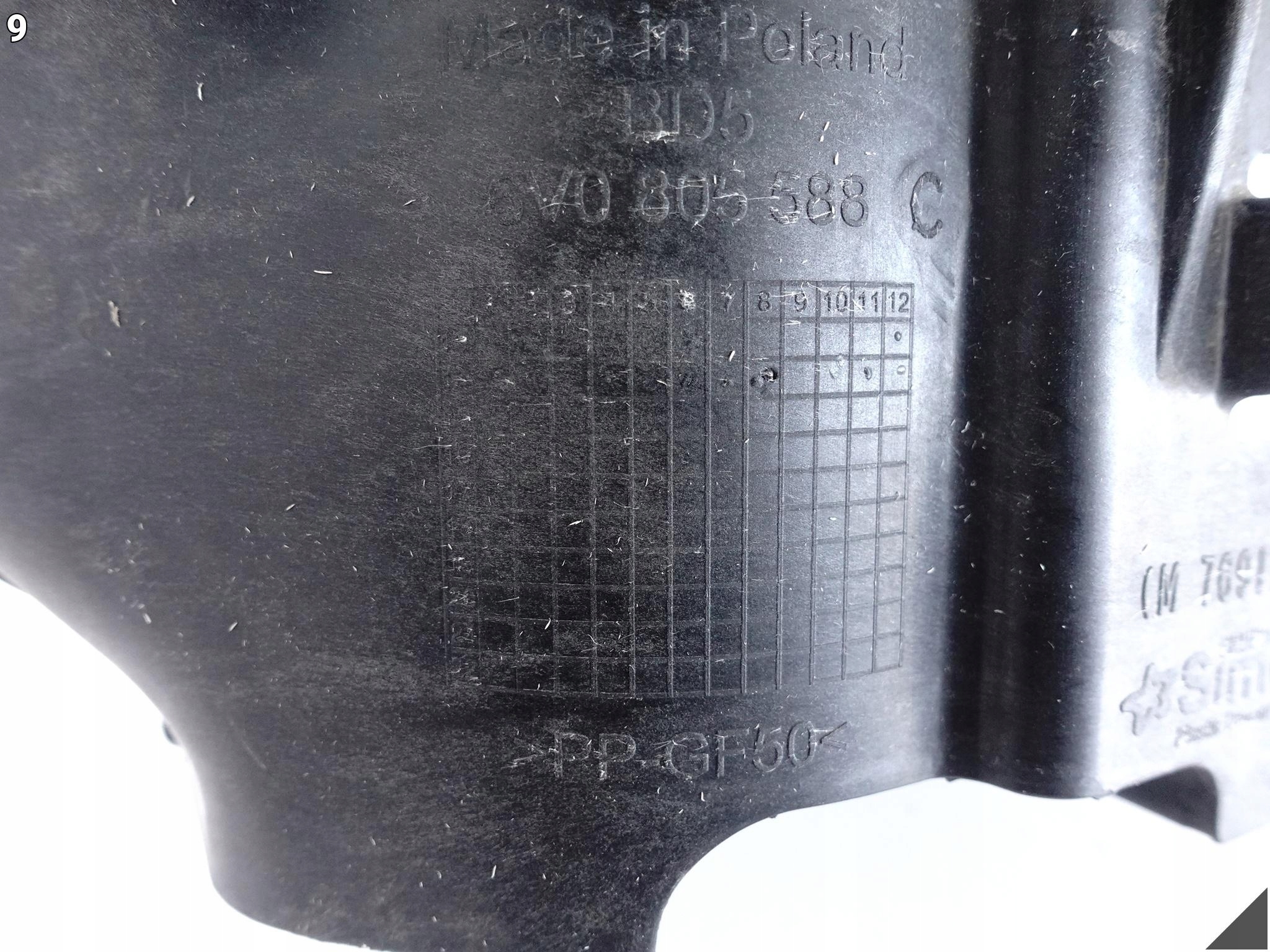 SKODA FABIA III 3 6V0 14-21 bar, wall console front 6V0805588C