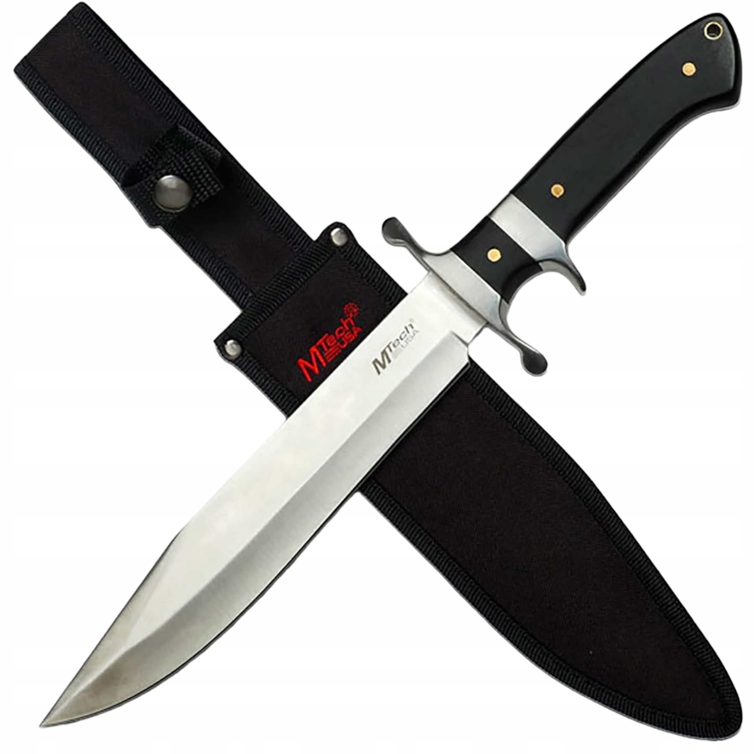 Nůž Taktický MTech Usa S Pevnou Čepelí 38 cm MT-20-04 Konstrukce Full Tang
