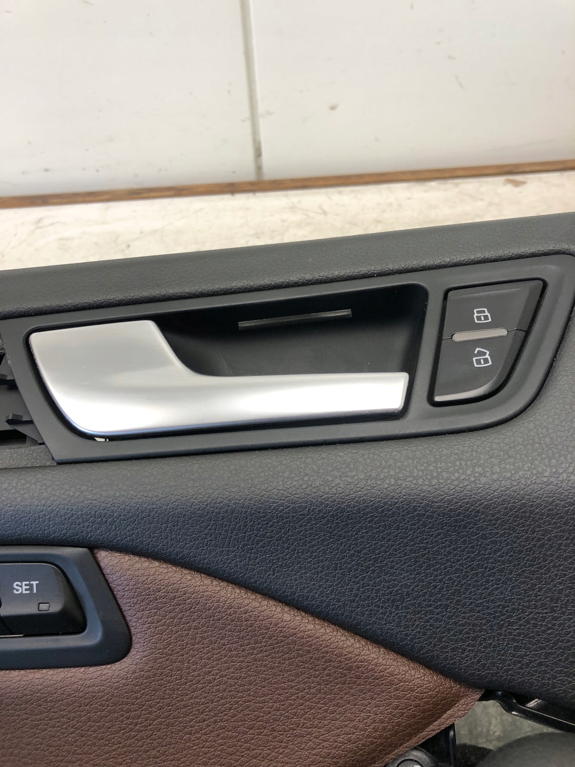 side door left front leather BRAZOWA PAMIEC AUDI Q5 LIFT