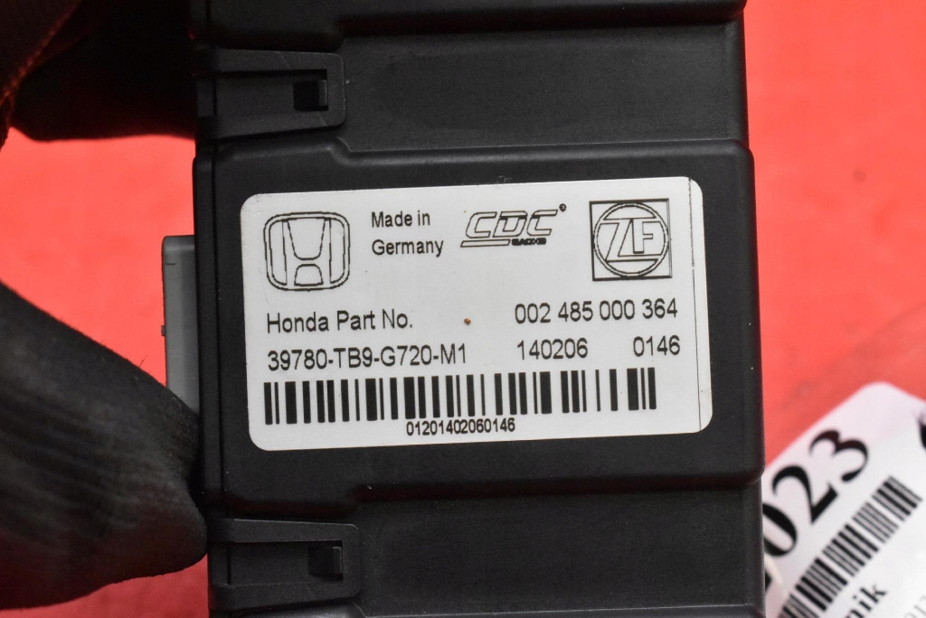 control unit module springing 39780-TB9-G720-M1 HONDA CIVIC 9 IX 1.6 and-DTEC