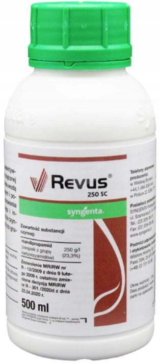 

Revus 250SC 0,5L Choroby Zaraza Ziemniaka Pomidora