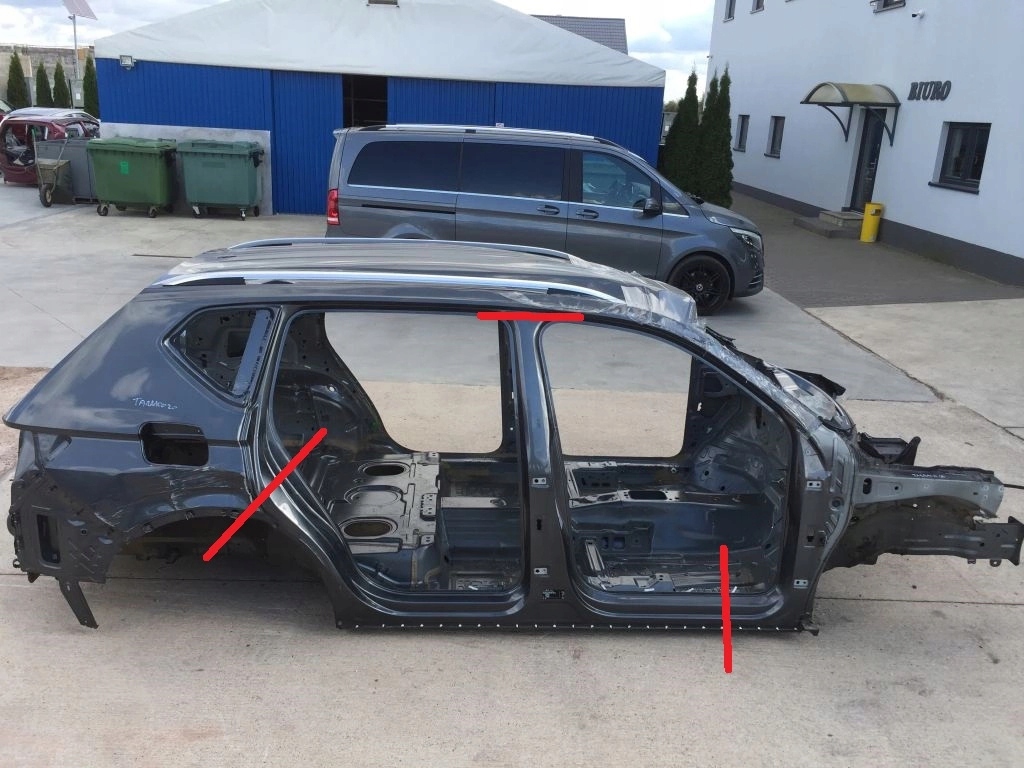 SEAT TARRACO 2021 PRÓG PRAWY Z ŚRODKOWYM SŁUPKIEM