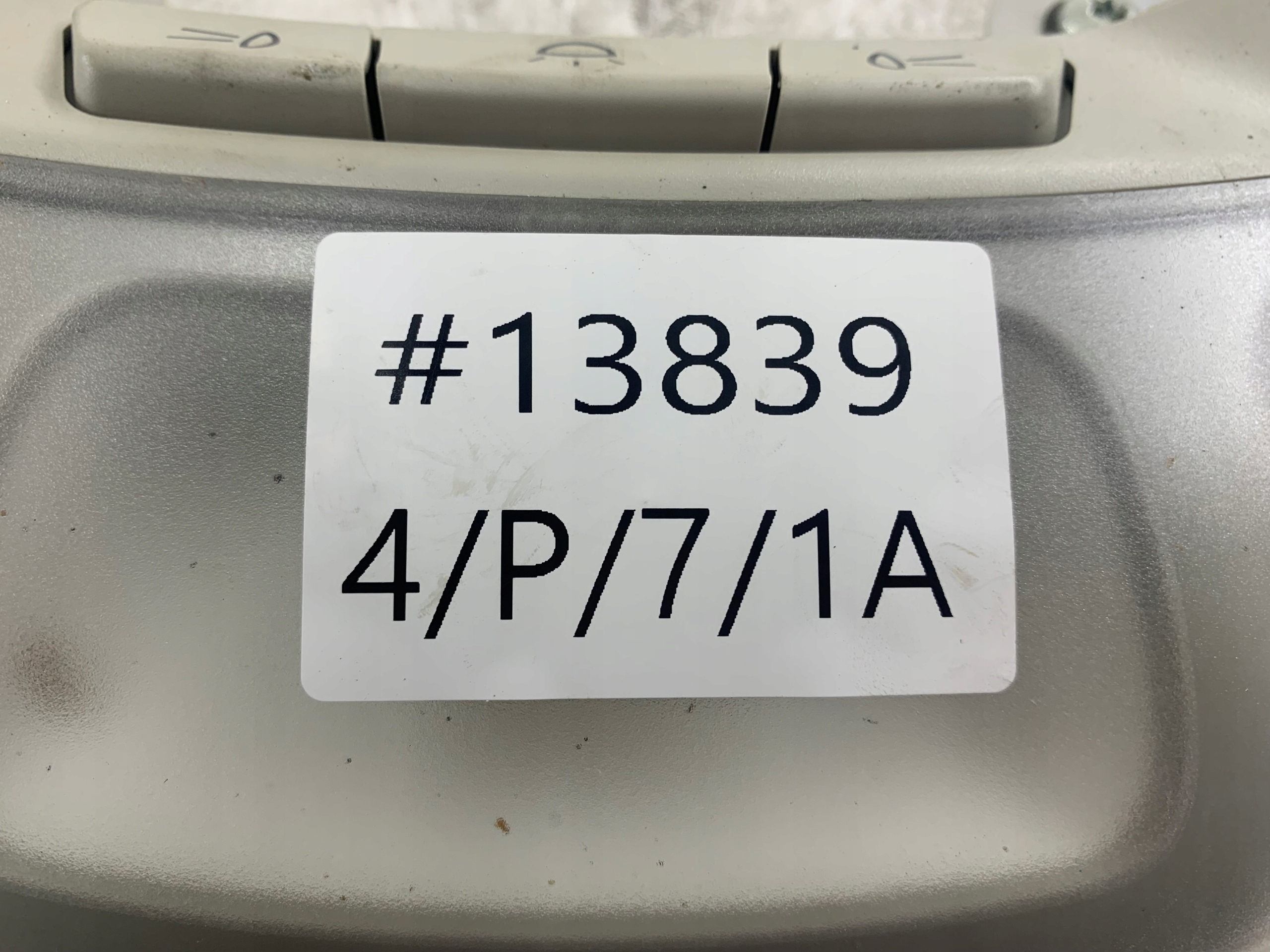 FIAT STILO éclairage cabine feu interne 735340493