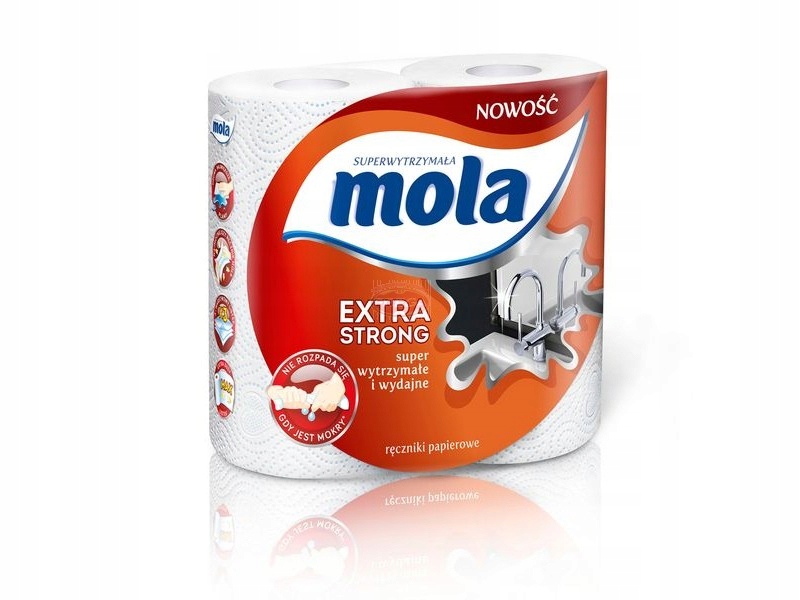 

Ręcznik Mola 2szt. Extra Strong 3 Warstwowy !!!