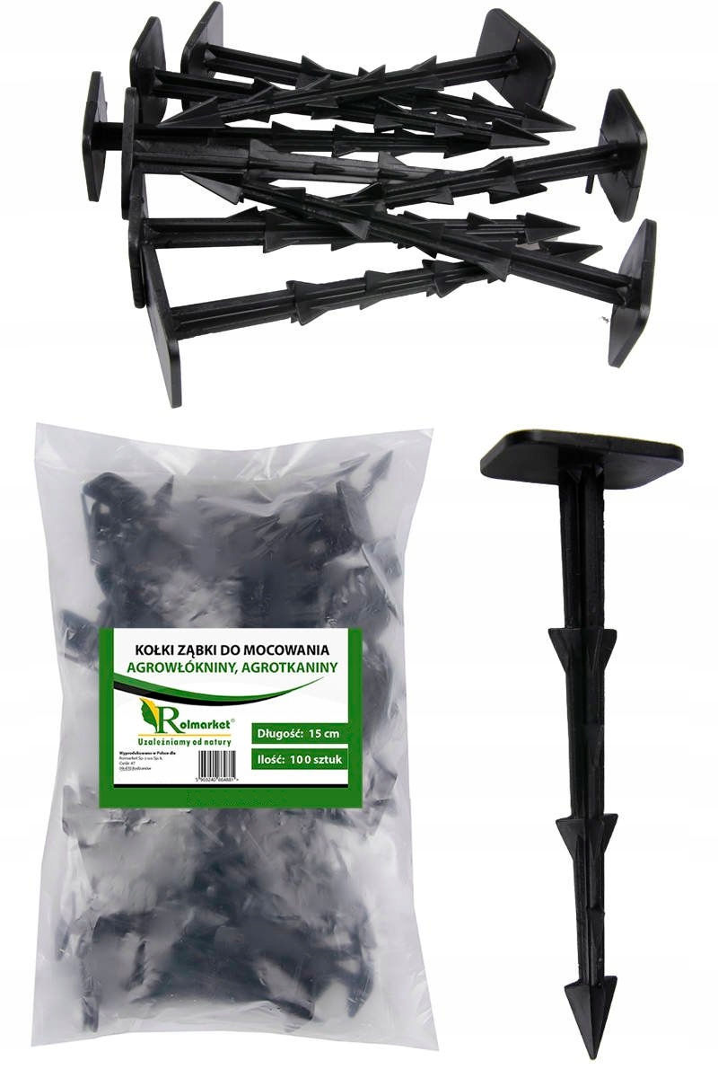 

Kolki Do Mocowania agrowlokniny agrowloknina 100sz