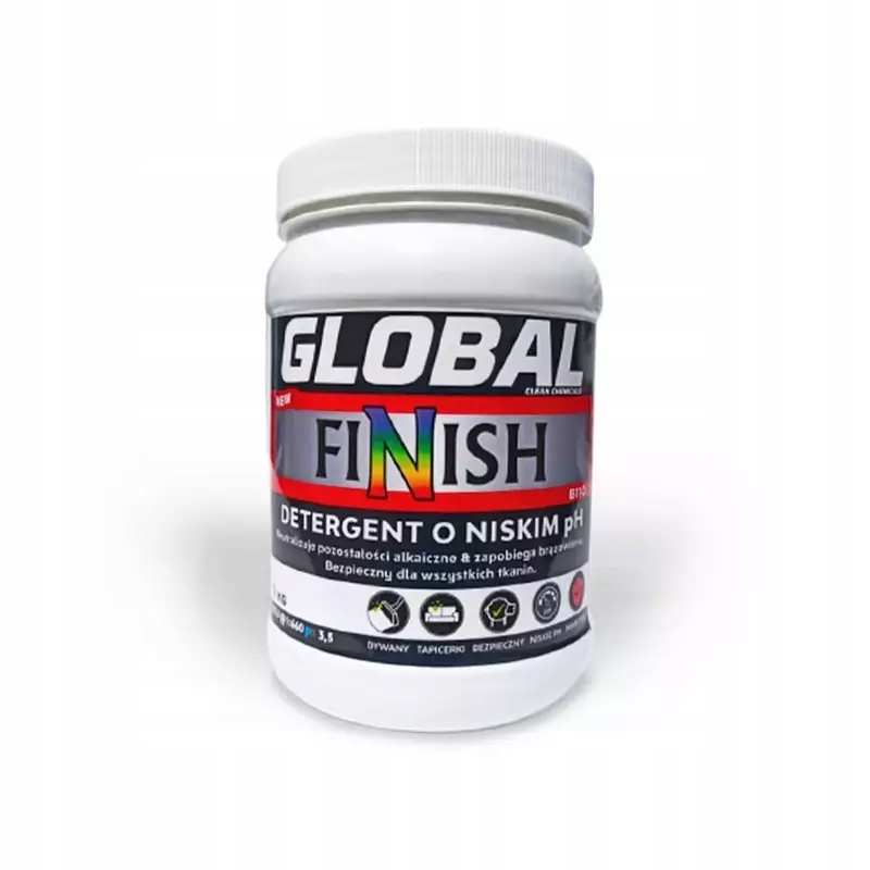 Levně Global Finish B110 1 kg – kyselý prací prostředek na oplachování