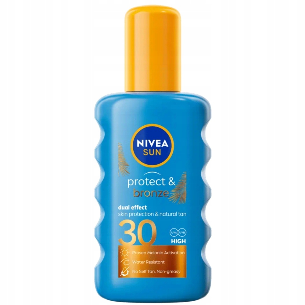 Přírodní balzám ve spreji na opalování SPF30 Nivea 200 Ml Aktivuje opálení