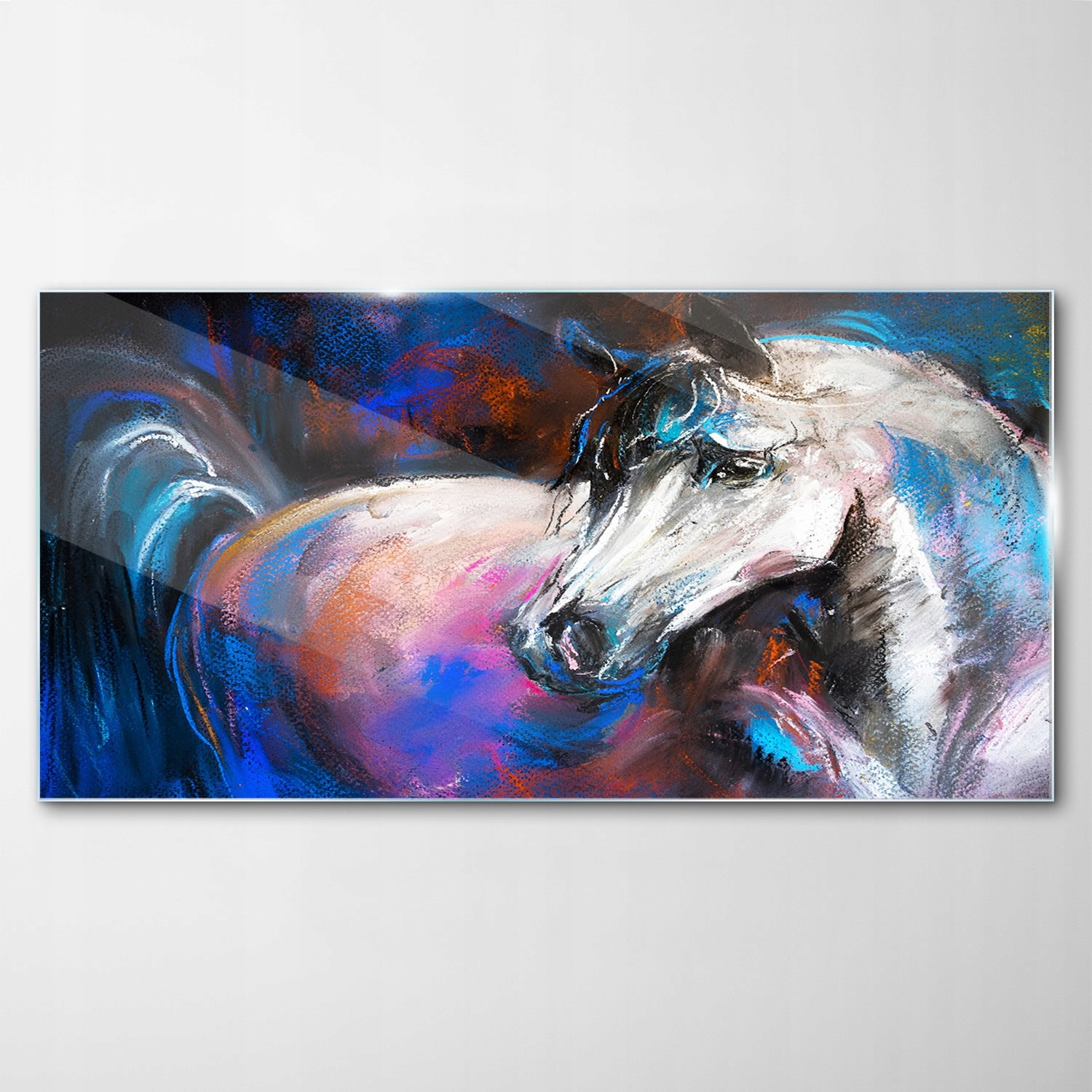 

Hartowany Obraz Szklany Koń Zwierzę Galop 100x50