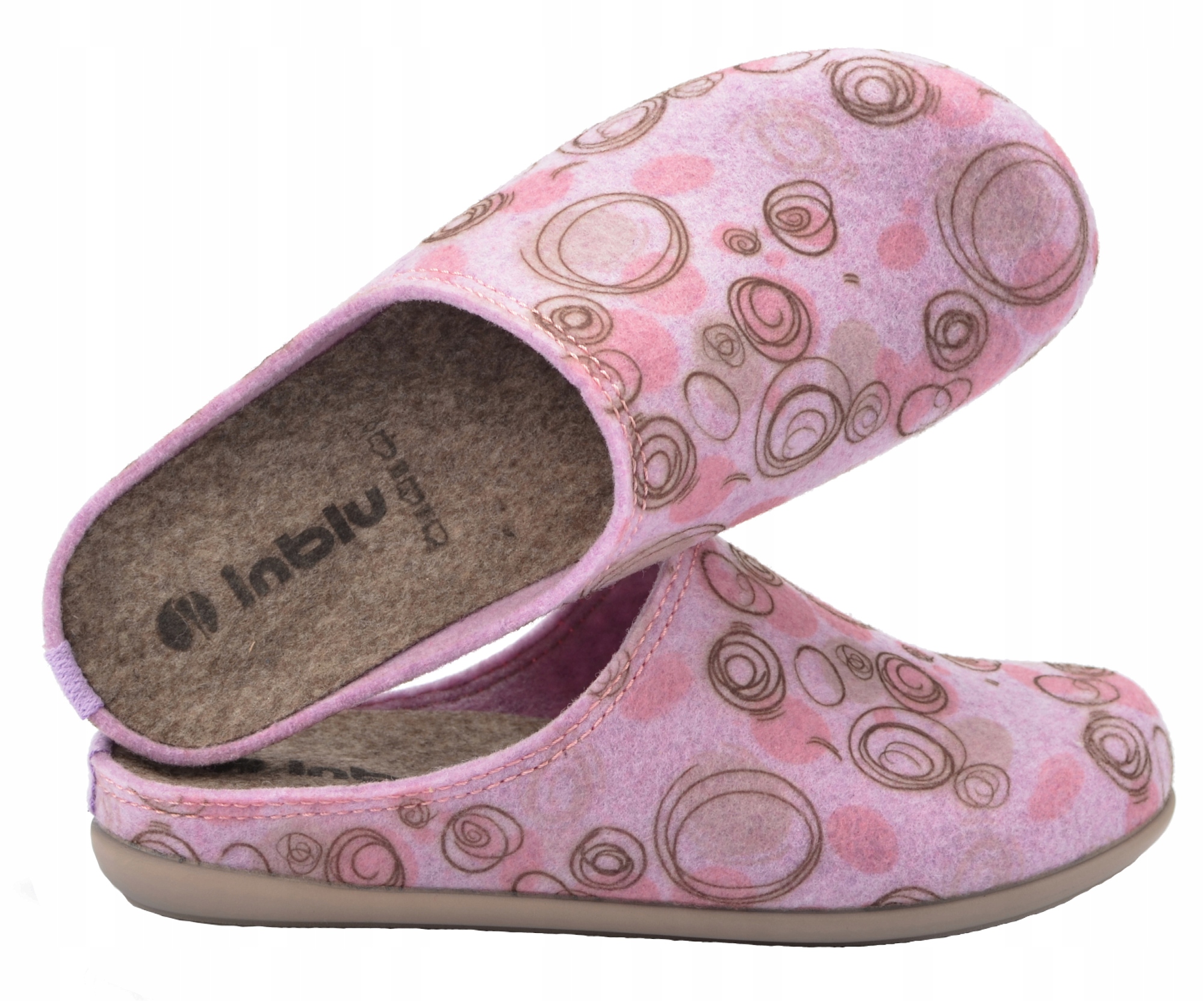 

Inblu Kapcie Filcowe Klapki Damskie Eco GF010 39