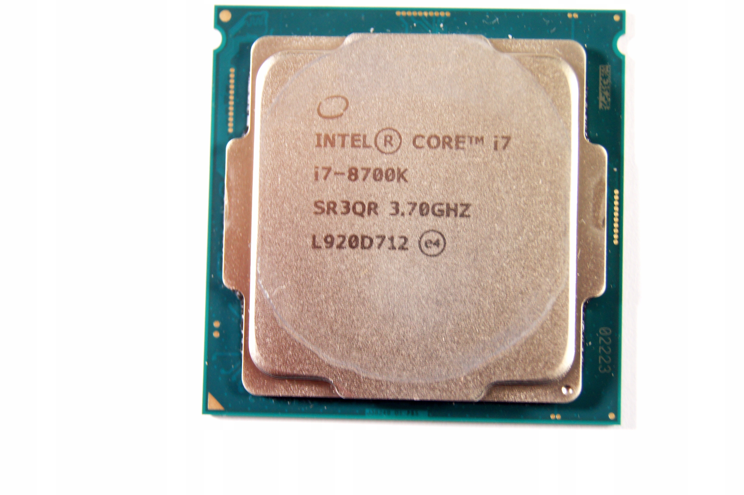 CPU [LGA1151] Intel Core i7-8700k Intel Core I7 8700k w Procesory CPU Intel Socket 1151
