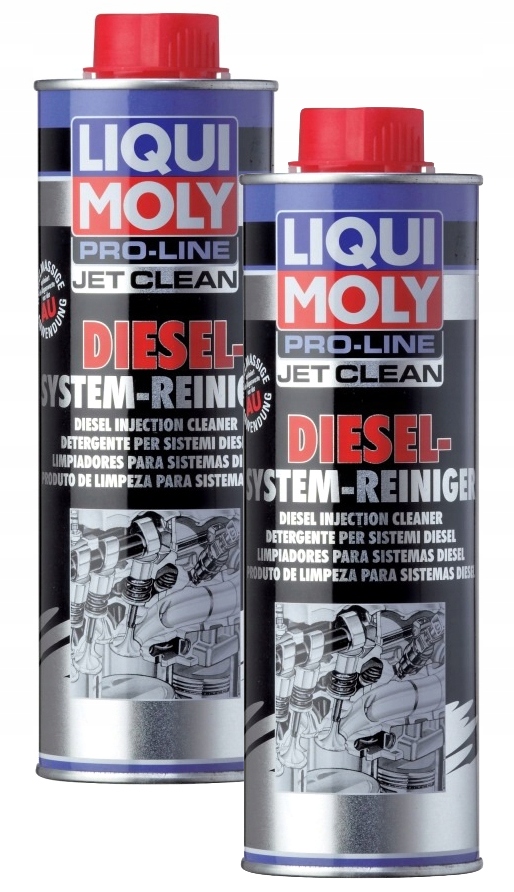 2x Dodatek Liqui Moly Pro-line Jet Clean Diesel Czyści Wtryskiwacze 500ml