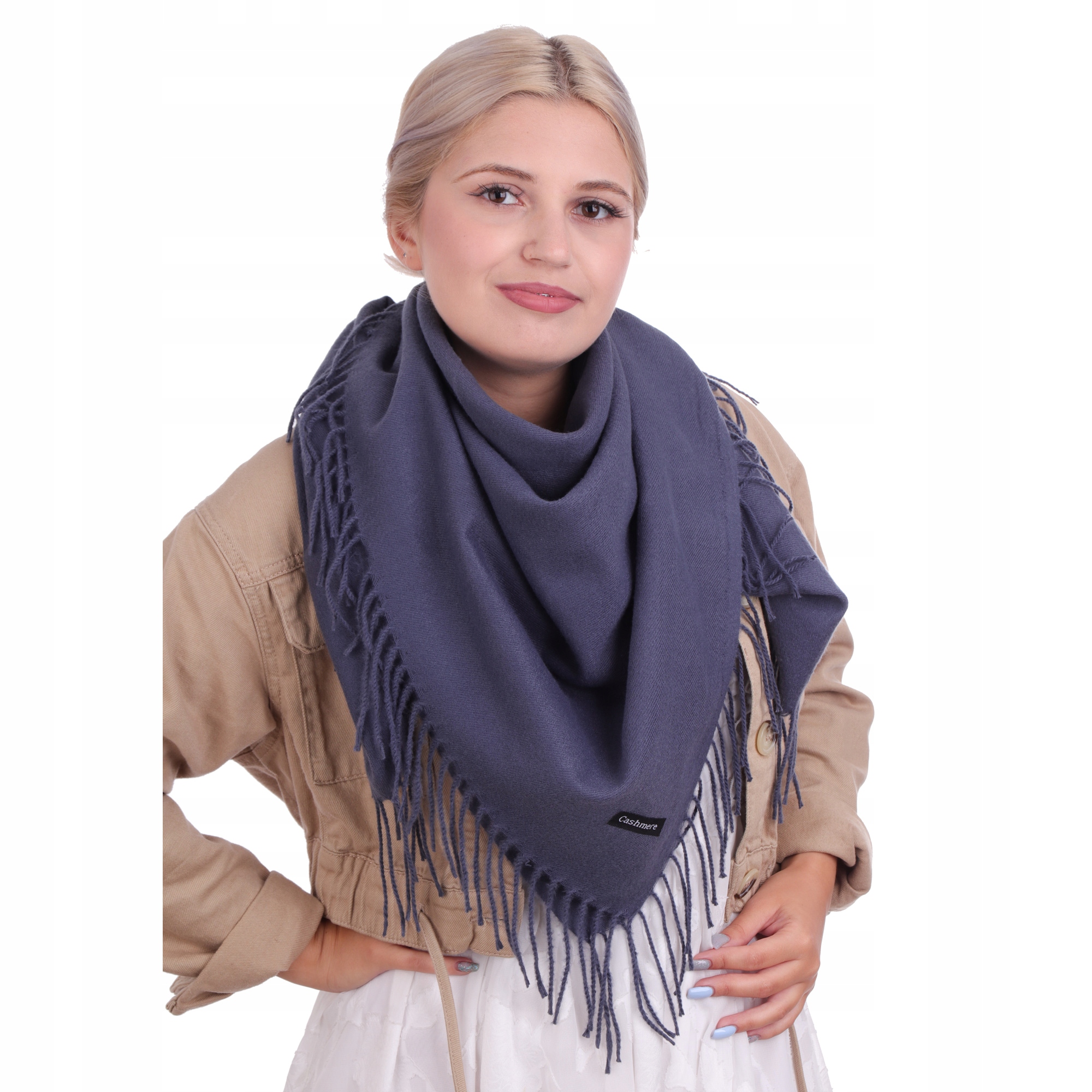 SZAL DAMSKI SZALIK CHUSTA Długość (cm) 104 cm