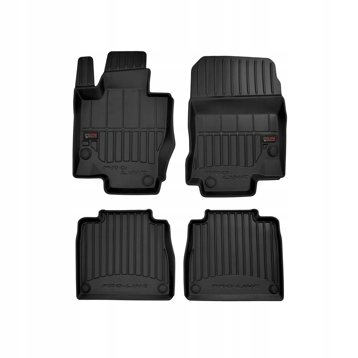 Gumové rohože Mercedes Gls (X167) 04.19- Frogum Balíček Kolizia #10