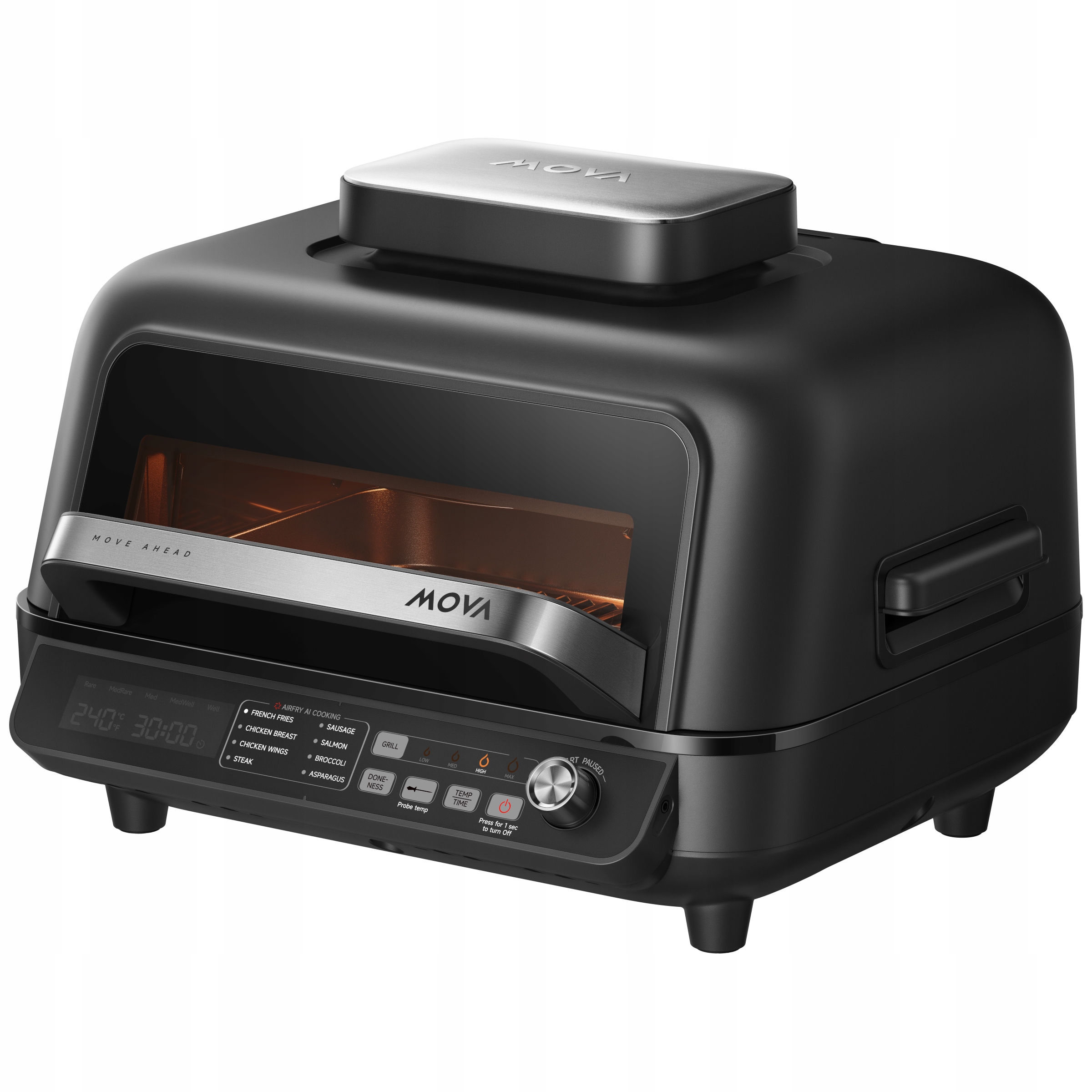 Grill elektryczny Mova IG20 Pro 3075 W 6,5l czarny