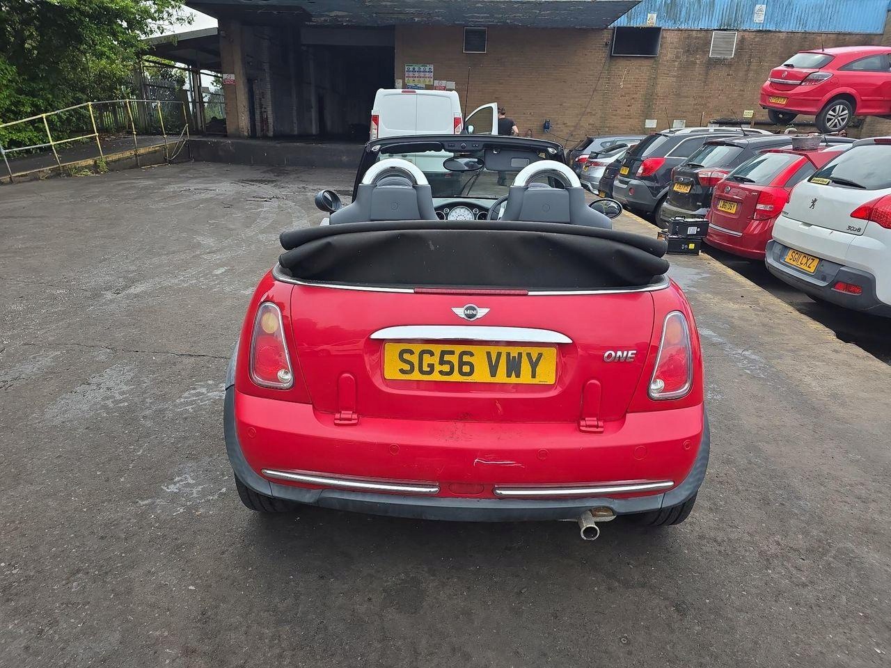 moulding bonnet Mini Cabrio R52 2006 51137074020