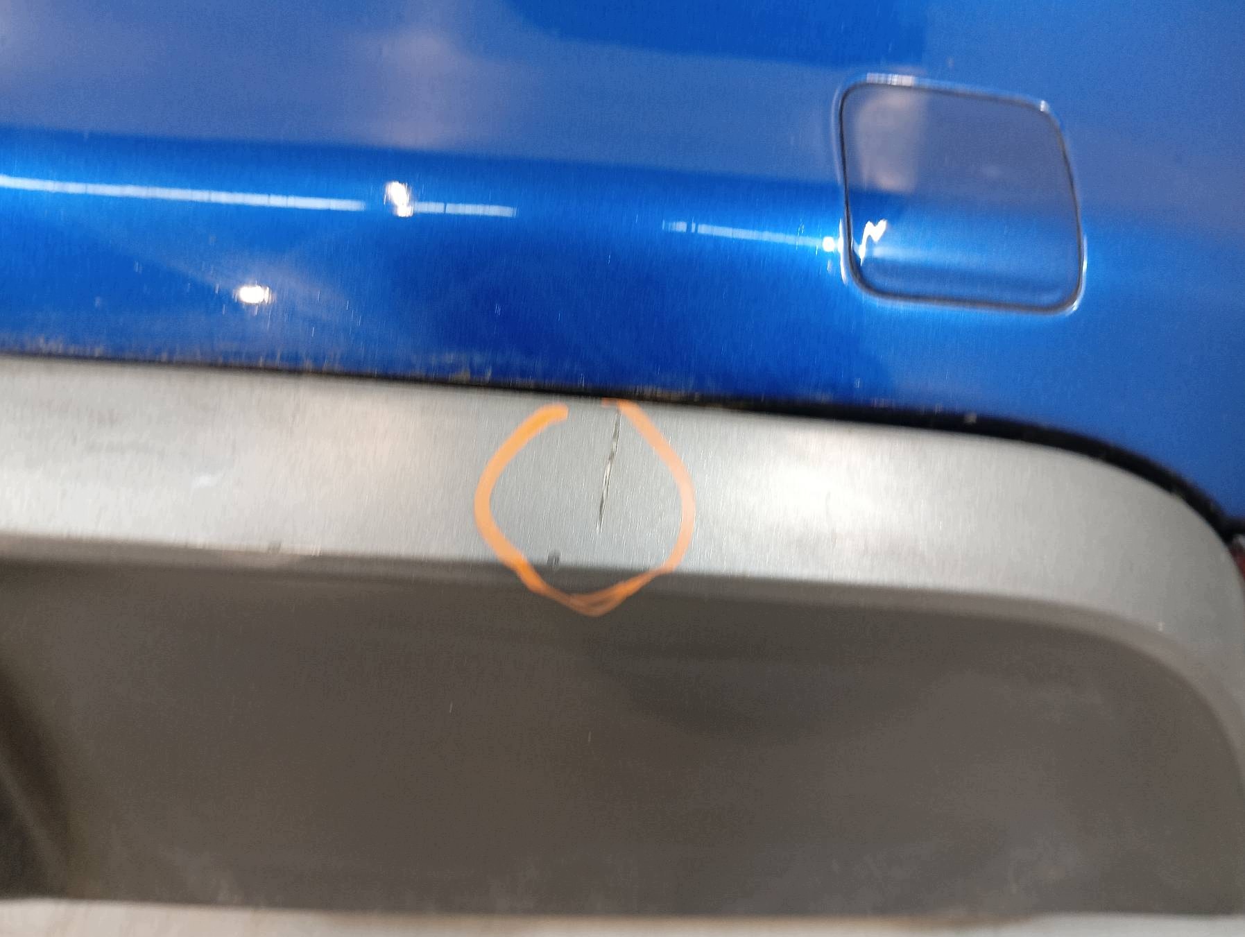 bumper rear part PDC RS LINE TER0H Renault Clio V (2019-)