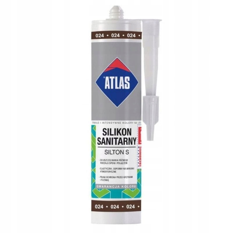 

Atlas Silikon Silton S 024 ciemnobrązowy 280 ml