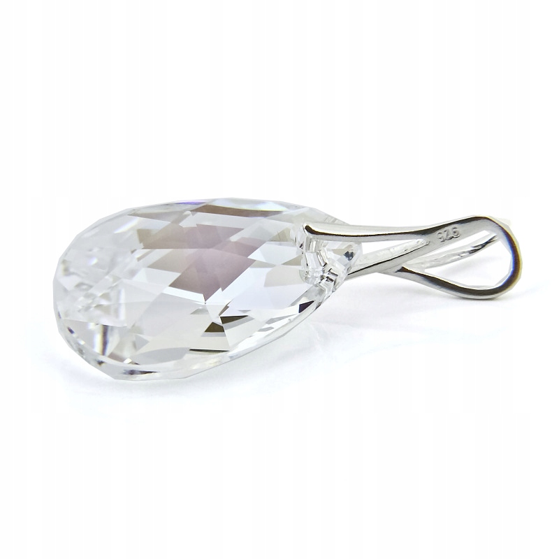 

Srebrny 925 wisiorek z kr. Swarovski Migdał 22 Mol