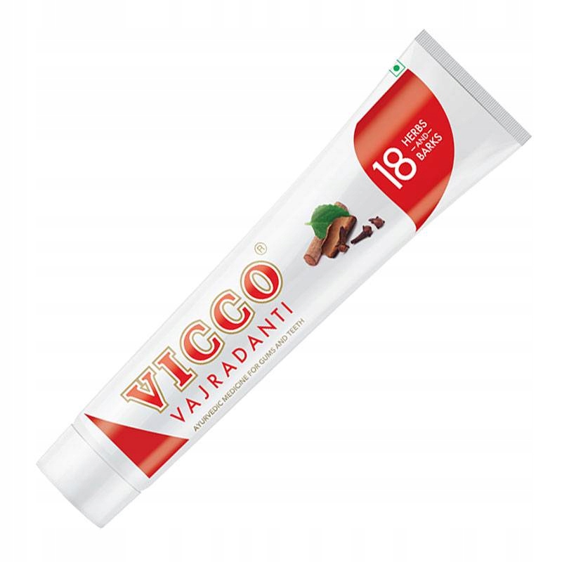 

Ziołowa pasta do zębów bez fluoru Vajradanti 200g