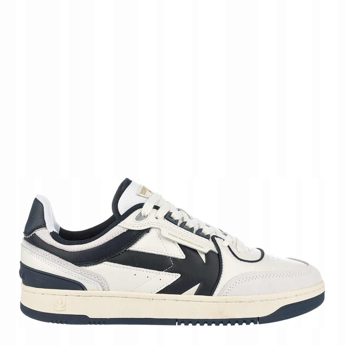 Pánské tenisky Kaotiko Boston Piping 42, bílé, Městské