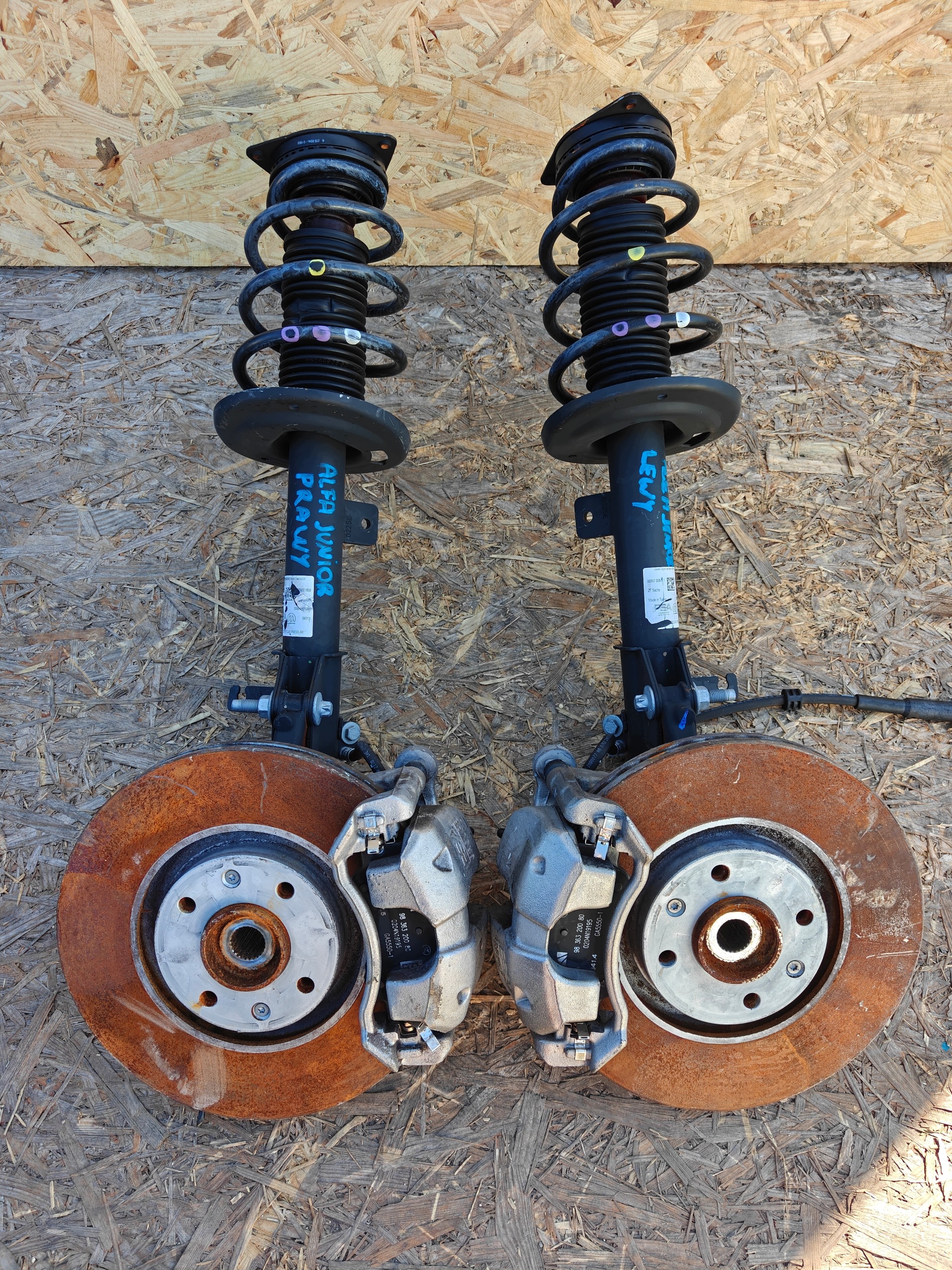 shock absorber left swing left ALFA ROMEO JUNIOR JEEP AVEGER 1.2 HYBRID